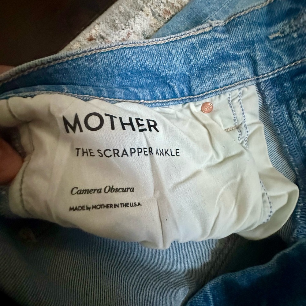 RARE MOTHER NWT The Scrapper Ankle in Camera Obscura—size 26 - Picture 13 of 15